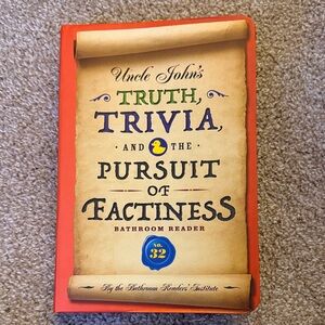 Set of 2 Random Facts books